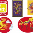 Chinese Dragons Wall Decal Assortment Packs