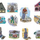 Cottage Life Wall Decal Assortment Packs