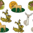 Deer Wall Decal Assortment Packs