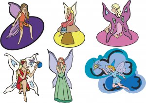Fairies Wall Decal Assortment Packs