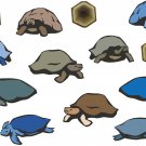 Turtles Impressionistic Wall Decal Assortment Packs