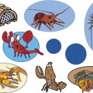 Lobsters Wall Decal Assortment Packs