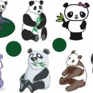 Panda Wall Decal Assortment Packs