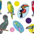 Parrots Wall Decal Assortment Packs