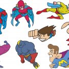 Superhero Wall Decal Assortment Packs