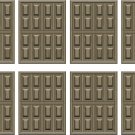 Wood Panel Door Wall Decal Pattern Assortment Packs