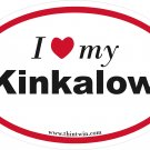 Kinkalow Oval Car Sticker