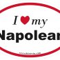 Napolean Oval Car Sticker