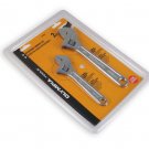 6" and 8" 2 Piece Adjustable Wrench Set