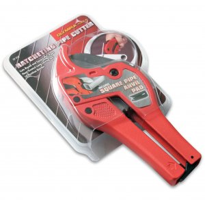 Ratcheting PVC Pipe Cutter