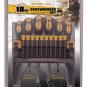 18 Piece Screwdriver Set with Rack