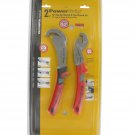 2 PC POWER GRIP® SET OF 10" HEX NUT WRENCH & 10" PIPE WRENCH