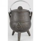 Triquetra Cast Iron Cauldron