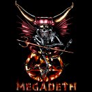 MEGADETH BLACK HEAVY METAL TEE T SHIRT Size M / D69