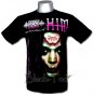 HIM BLACK GOTH ROCK TEE T SHIRT FACE SIZE SMALL / G01