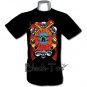 GUNS N ROSES ROCK TEE T SHIRT TWIN GUNS SIZE S / F44