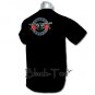GUNS N ROSES ROCK TEE T SHIRT TWIN GUNS SIZE M / F44