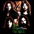 PINK FLOYD BLACK ROCK TEE T SHIRT THE WALL Sz. S / D83