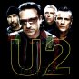 U2 BLACK ROCK TEE BONO T SHIRT BAND SIZE S / D89