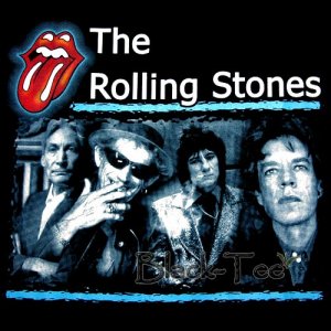 THE ROLLING STONES TEE T SHIRT BAND SIZE M / E72