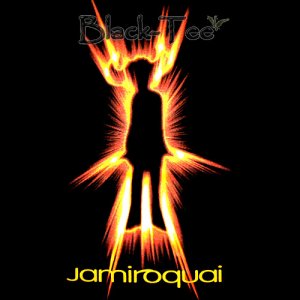 JAMIROQUAI BLACK TEE T SHIRT BAND SIZE L / E78