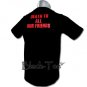 DEATH TO ALL OUR FRIENDS DEATH ROCK T SHIRT Sz. XL / F01