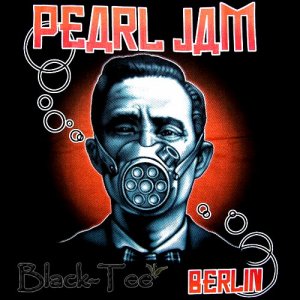 PEARL JAM HARD ROCK TEE T SHIRT BERLIN SIZE S / F08