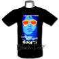 THE DOORS JIM MORRISON T SHIRT LIZARD KING Sz. M / F10