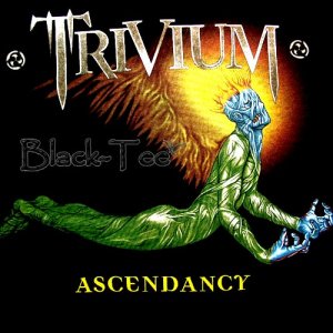 TRIVIUM HEAVY METAL T SHIRT ASCENDANCY SIZE XL / F30