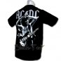 AC/DC BLACK HARD ROCK TEE T SHIRT ACDC SIZE XL / F35