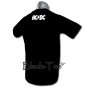 AC/DC ROCK TEE T SHIRT BACK IN BLACK SIZE XL / F36