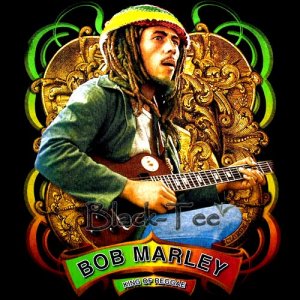 BOB MARLEY KING OF REGGAE T SHIRT JAMAICA SIZE XL / F45