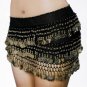 Black & Silver Belly Dancing Hip Scarves