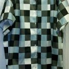 6x - Camp Shirt - Black/Gray/White Checks