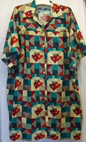 5x - Camp Shirt - Patchwork Print