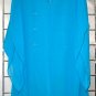 7x - Pointy Elvira Sleeve Top - AQUA BLUE