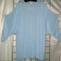 7x - Pointy Elvira Sleeve Top - BLUE