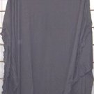 10x - Pointy Elvira Sleeve Top - LYCRA GRAY