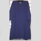 9x - Short Sleeve V-neck - BLUE/BLACK STRIPE