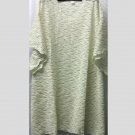 7x - Lace Knit Top - Beige w/Gold Trim