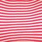7x - Short Sleeve V-neck - RED/WHITE STRIPES