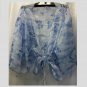 3x/4x - Tie Front Bolero Jacket - BUTTERFLY