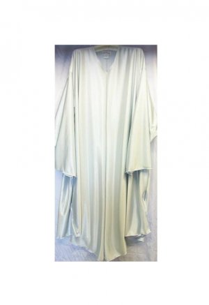 7x - Long Sleeve A-Line Top w/ Pointy Hem-line - SILVER