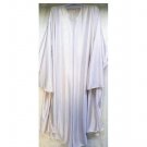 8x - Long Sleeve A-Line Top w/ Pointy Hem-line - WHITE