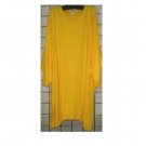 10X -V-neck Fleece Top w/ Side Pockets - YELLOW
