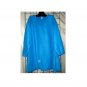 7X -V-neck Fleece Top - SOLID BLUE