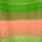 9X - Long-sleeve V-neck Top - ORANGE/GREEN TIE-DYE LOOK