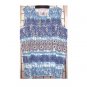 8X - 100% Cotton Gauze Tank Top - BLUE DESIGN