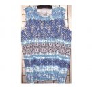 10X - 100% Cotton Gauze Tank Top - BLUE DESIGN