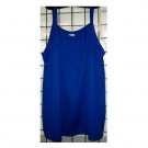 5X - Strap Tank Top - ROYAL BLUE
